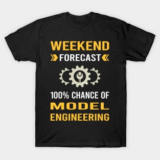 Weekend Forecast Model Engineering Engineer T-Shirt